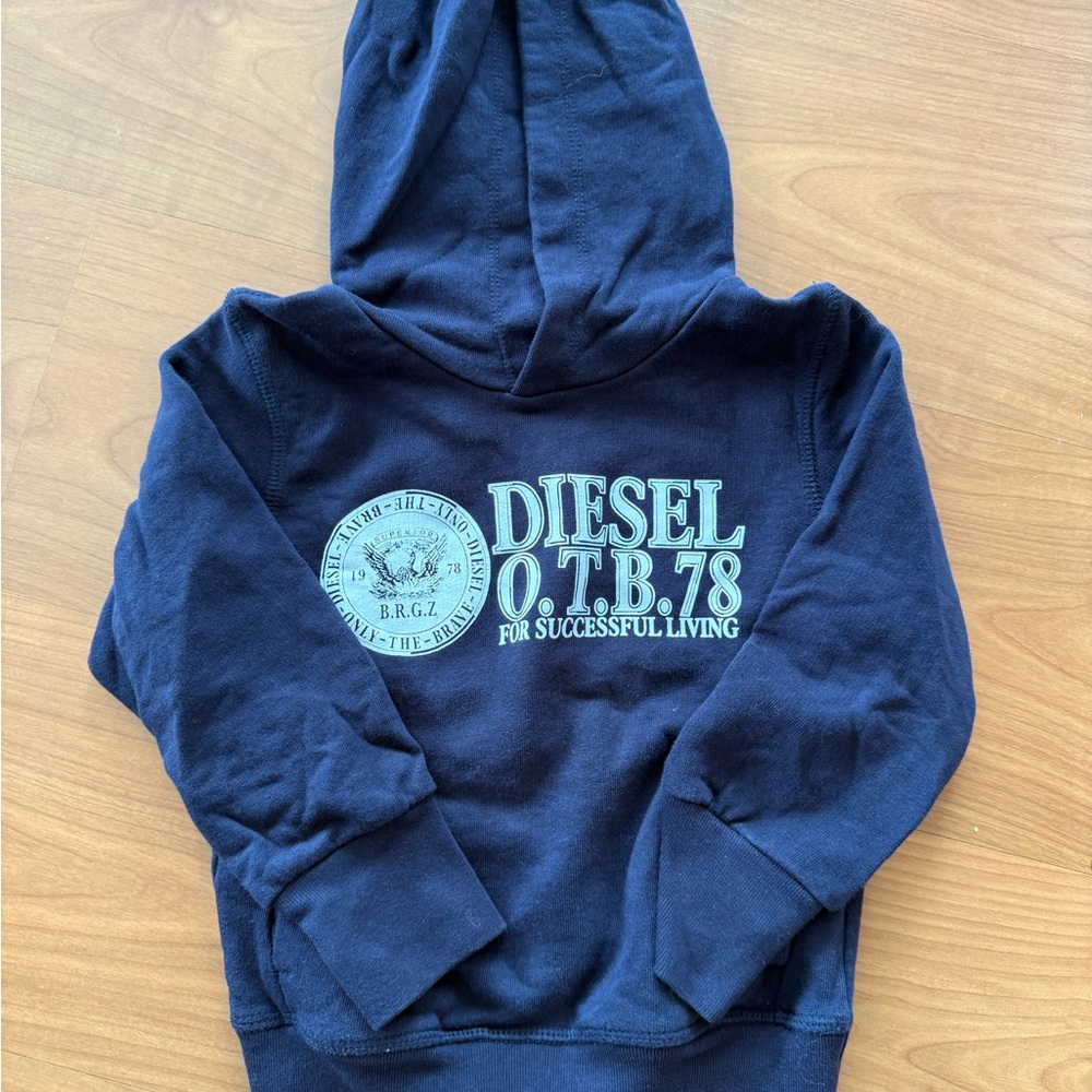 Diesel Kids Navy Hoodie